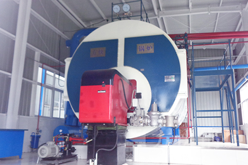 河南蒙牛食品加工高效環保燃氣蒸汽鍋爐應用案例