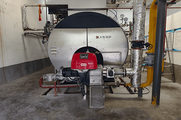 寶雞某紡織廠使用方快鍋爐一臺4噸燃氣蒸汽鍋爐案例