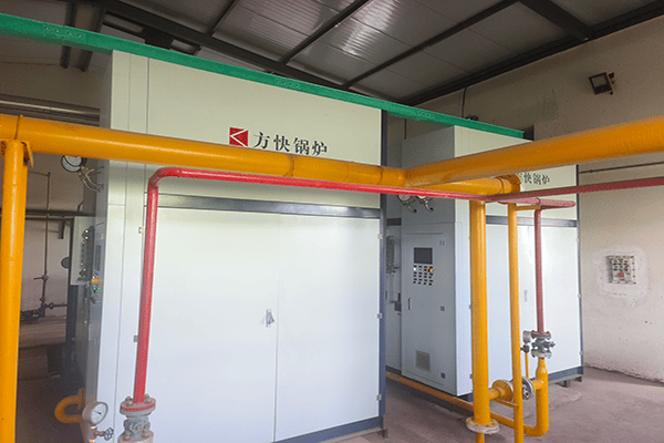 內蒙古某環境環保科技工程公司使用2臺3噸燃氣蒸汽鍋爐
