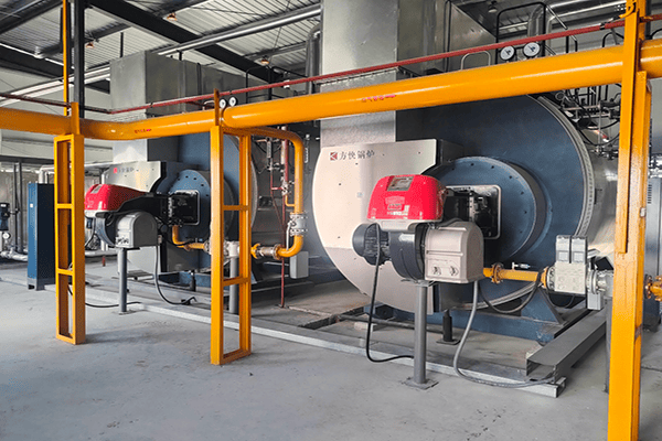 貴州某淀粉廠使用方快鍋爐2臺燃氣蒸汽鍋爐案例