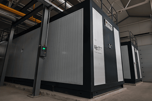 雄安某農業科技園區使用方快鍋爐4臺20噸一臺16噸燃氣承壓熱水鍋爐案例