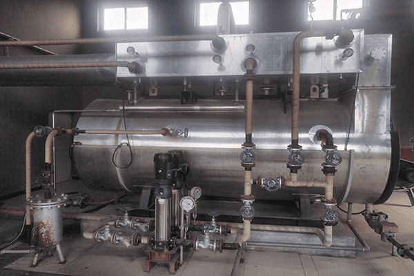  錦州某飼料廠使用方快鍋爐一臺2噸一體冷凝燃氣蒸汽鍋爐案例