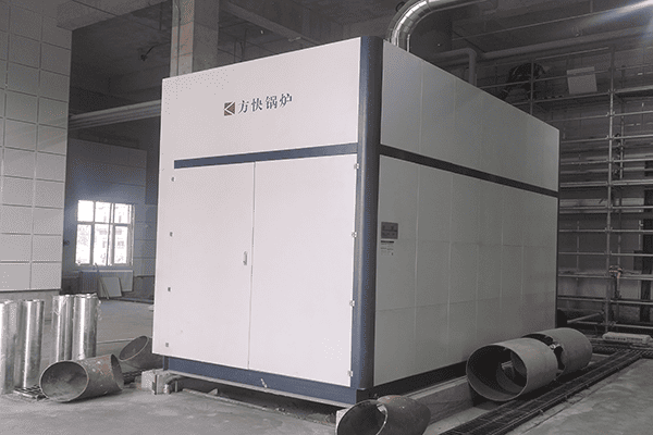 遼寧省燈塔市某酒廠使用方快鍋爐一臺2噸燃氣蒸汽鍋爐案例