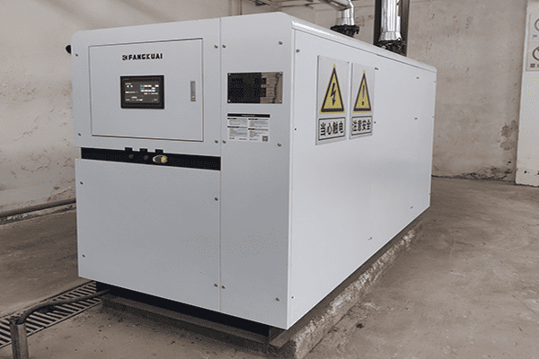 金堆城西家屬院使用方快鍋爐一臺2噸燃氣真空鍋爐案例