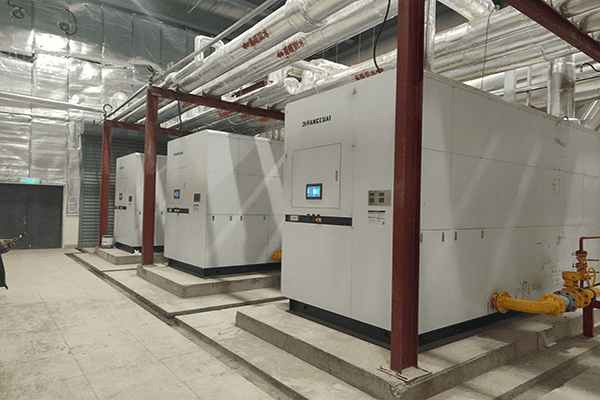 吐魯番某能源公司使用方快鍋爐3臺10噸燃氣真空熱水鍋爐案例