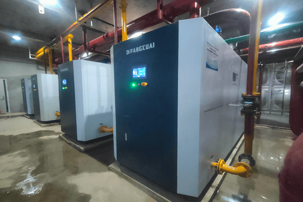 靈臺縣朝那鎮人民政府項目使用方快鍋爐11臺2100kw燃氣熱水鍋爐案例