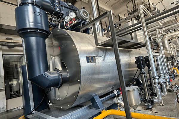 汕頭樂凱膠片有限公司使用方快鍋爐一臺6噸燃氣蒸汽鍋爐案例