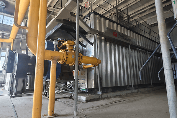 唐山航天智慧能源有限公司使用方快鍋爐2臺20噸SZS燃氣水管熱水鍋爐案例